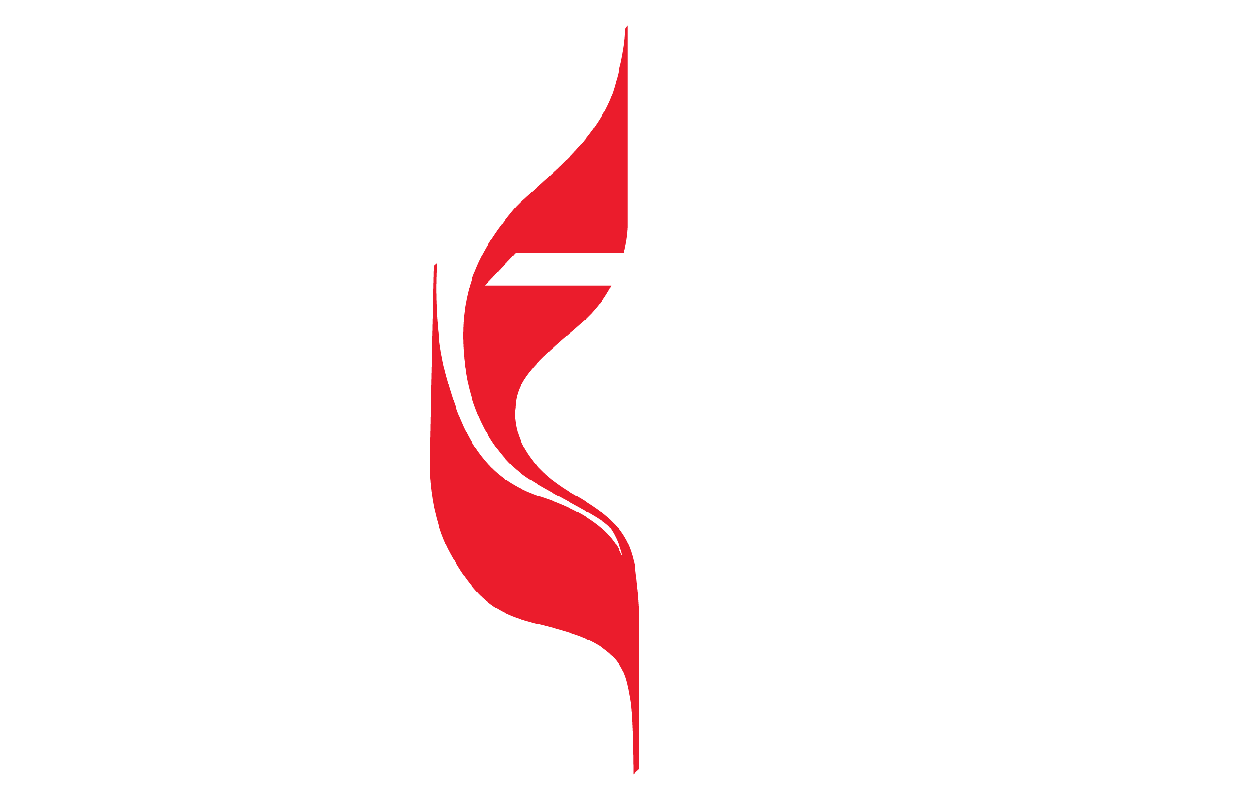 The United Methodist cross and flame